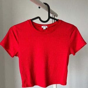 Garage Clothing – Stormi Tee (Red Dhalia)